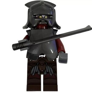 Lego Minifigure Lord of the Rings Uruk-Hai lor008 9474 Battle of Helms Deep LOTR